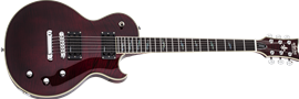 Schecter DIAMOND SERIES Solo-II Supreme Black Cherry  6-String Electric   Guitar 2022